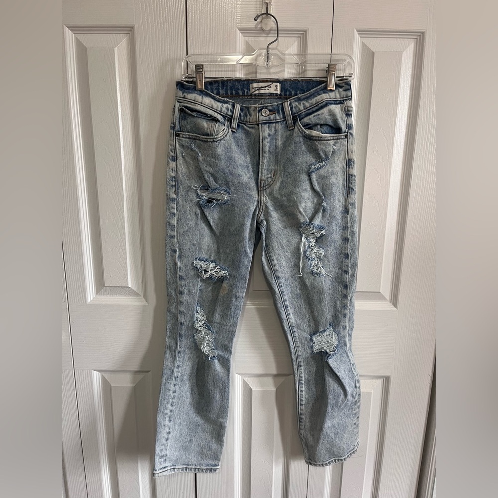 Abercrombie & Fitch The Boyfriend Mid Rise Size 26/2S